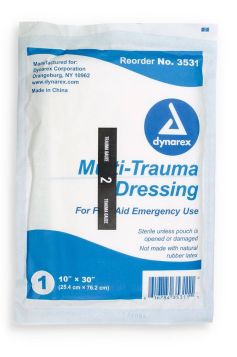 Sterile multi-trauma gauze dressing (10
